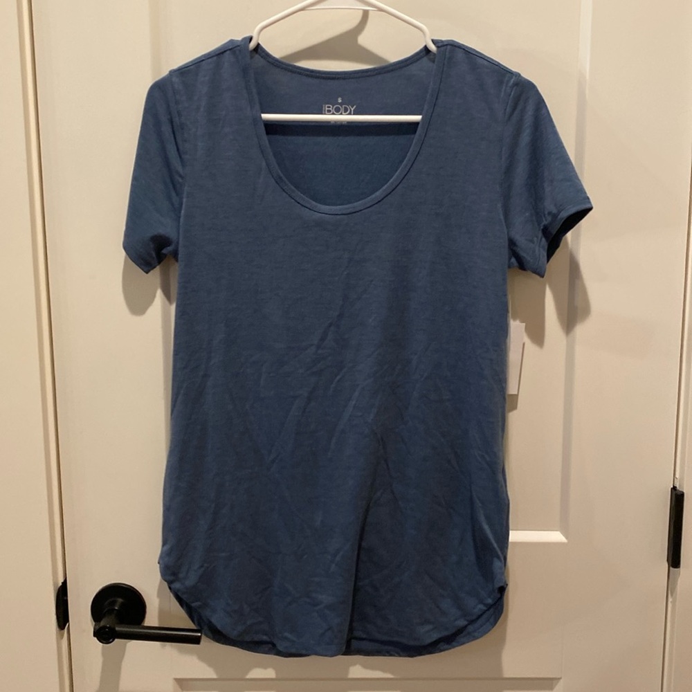 Ladies Cotton On Body Short Sleeve Tee.‎  Size Small.  Steel Blue Marie Color.